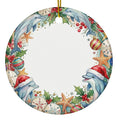 Christmas Ornament - Dolphin Christmas Wreath